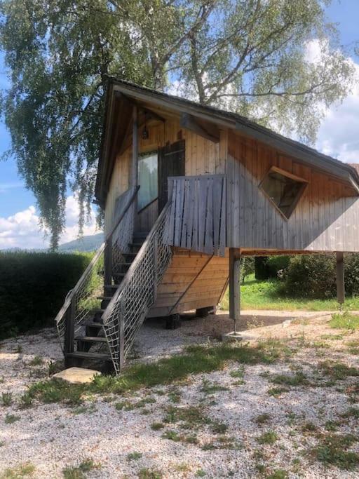 Nuit Insolite - La Cabane Du Haut-Doubs Les Gras ภายนอก รูปภาพ
