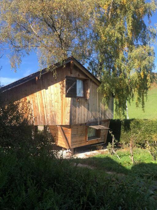 Nuit Insolite - La Cabane Du Haut-Doubs Les Gras ภายนอก รูปภาพ